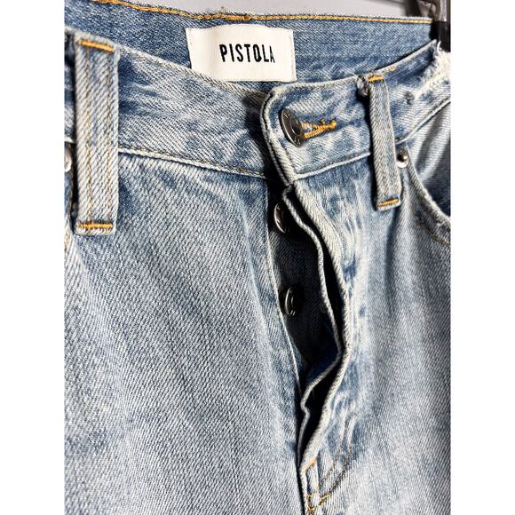 Pistola Charlie High Rise Straight Leg Jeans Size 27 in Ruthless - Picture 6 of 11